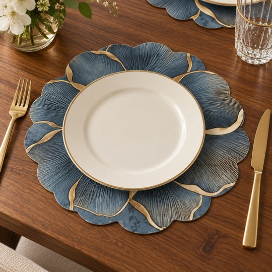 Golden Bloom Dining Mats — listing image 2