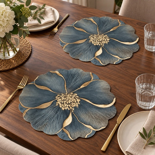 Golden Bloom Dining Mats — listing image 3