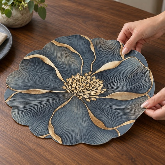 Golden Bloom Dining Mats — listing image 4