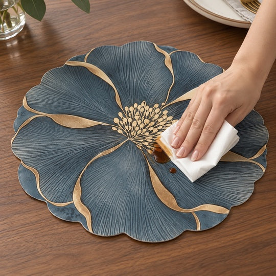 Golden Bloom Dining Mats — listing image 5