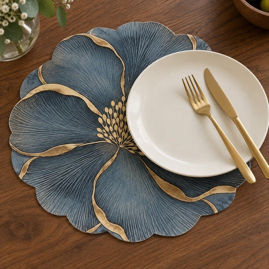 Golden Bloom Dining Mats — listing image 6
