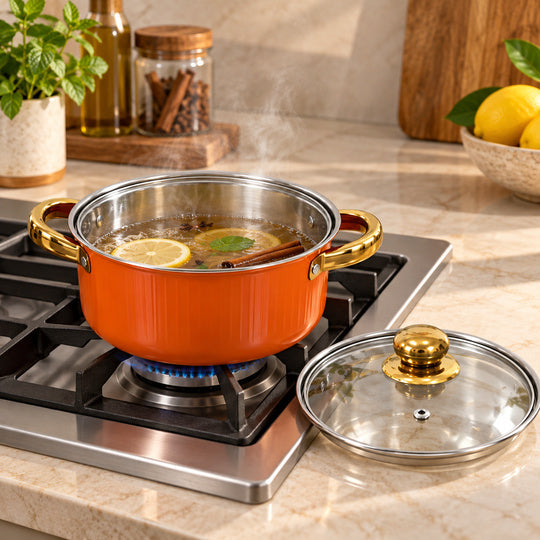 Golden Royal Cookware Set - use image 3