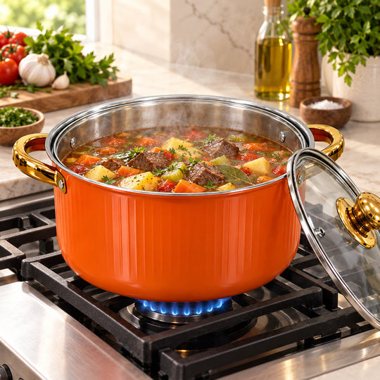 Golden Royal Cookware Set - use image 6
