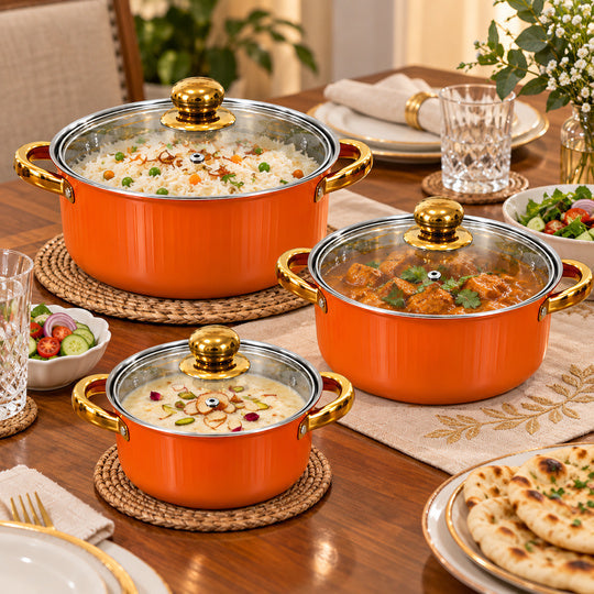 Golden Royal Cookware Set - use image 7