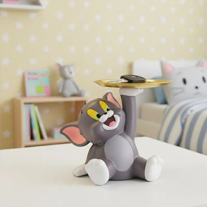 Mini Cat Figurine Tray