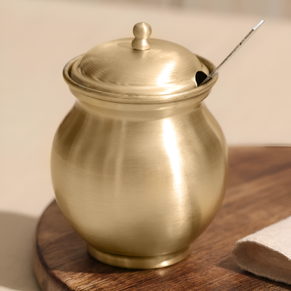 Golden Ghee Pot