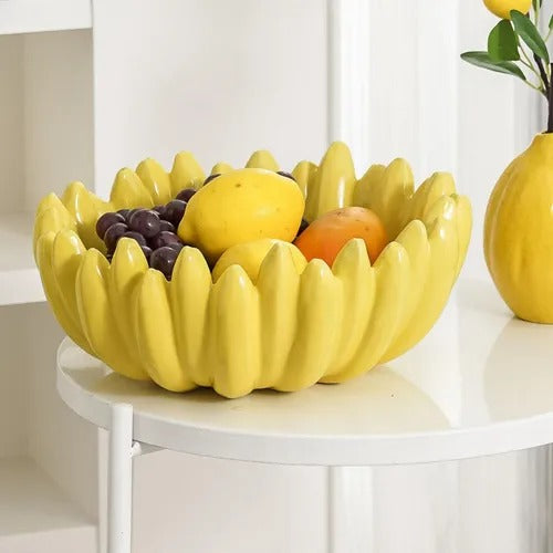 Banana Shaped Fruit Bowl