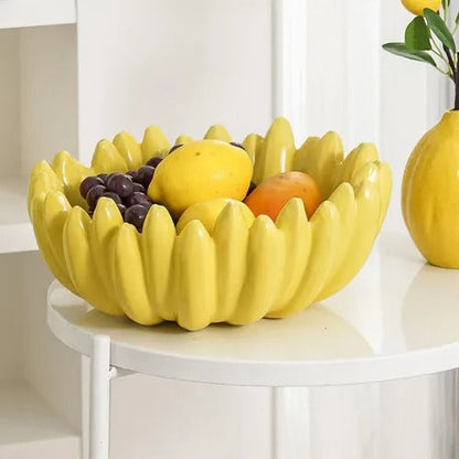 Banana Shaped Fruit Bowl
