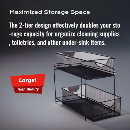 Mesh Sliding Storage Box