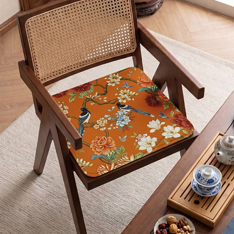 Floral Comfort Chair Cushion