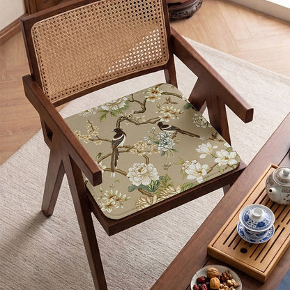Floral Comfort Chair Cushion