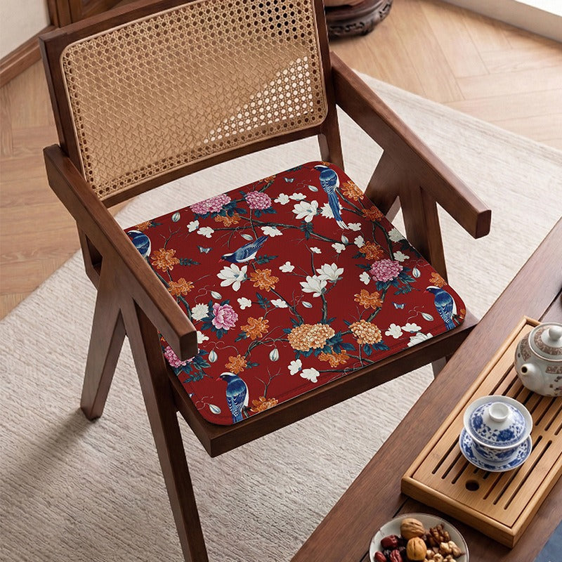 Floral Comfort Chair Cushion