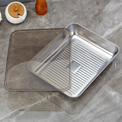 Stainless Steel Food Tray