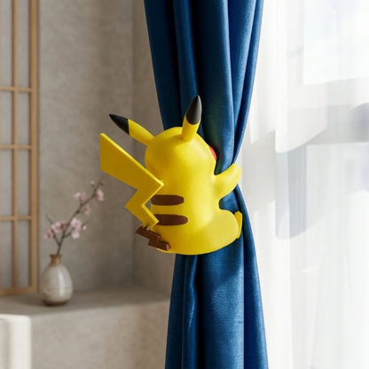 Pikachu Curtain Holder