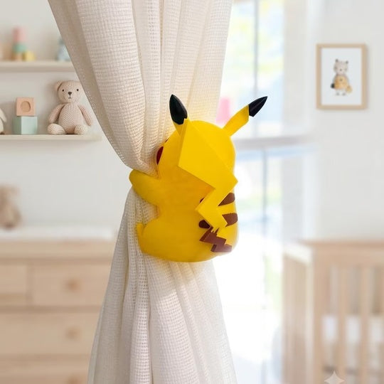 Pikachu Curtain Holder
