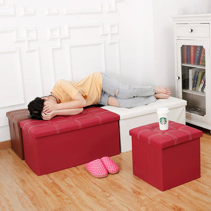 Multi-use Foldable Ottoman Bench