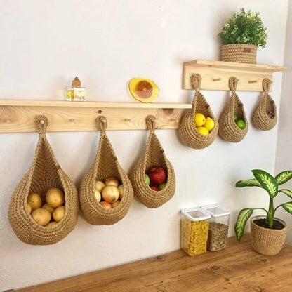 Crochet Hanging Baskets