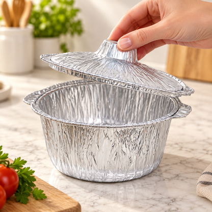 HandyServe Foil Cooking Pot