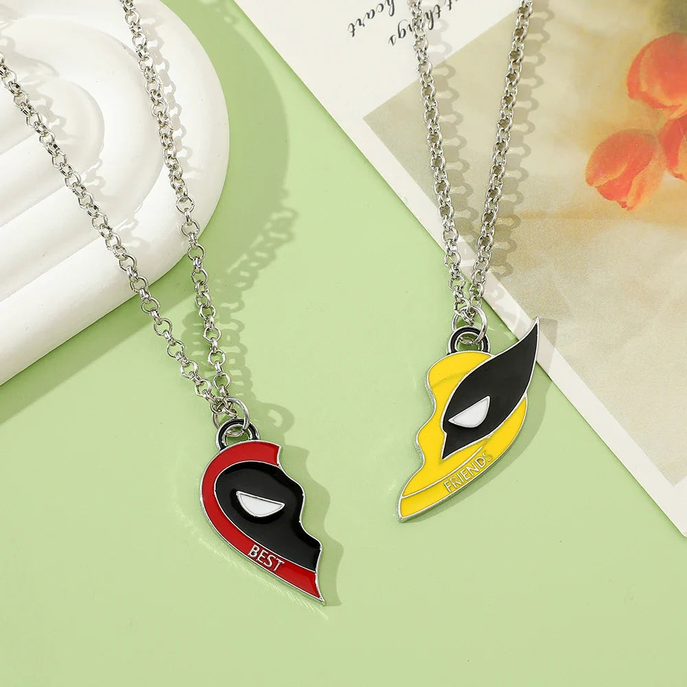 Deadpool Bracelet & Necklace Combo