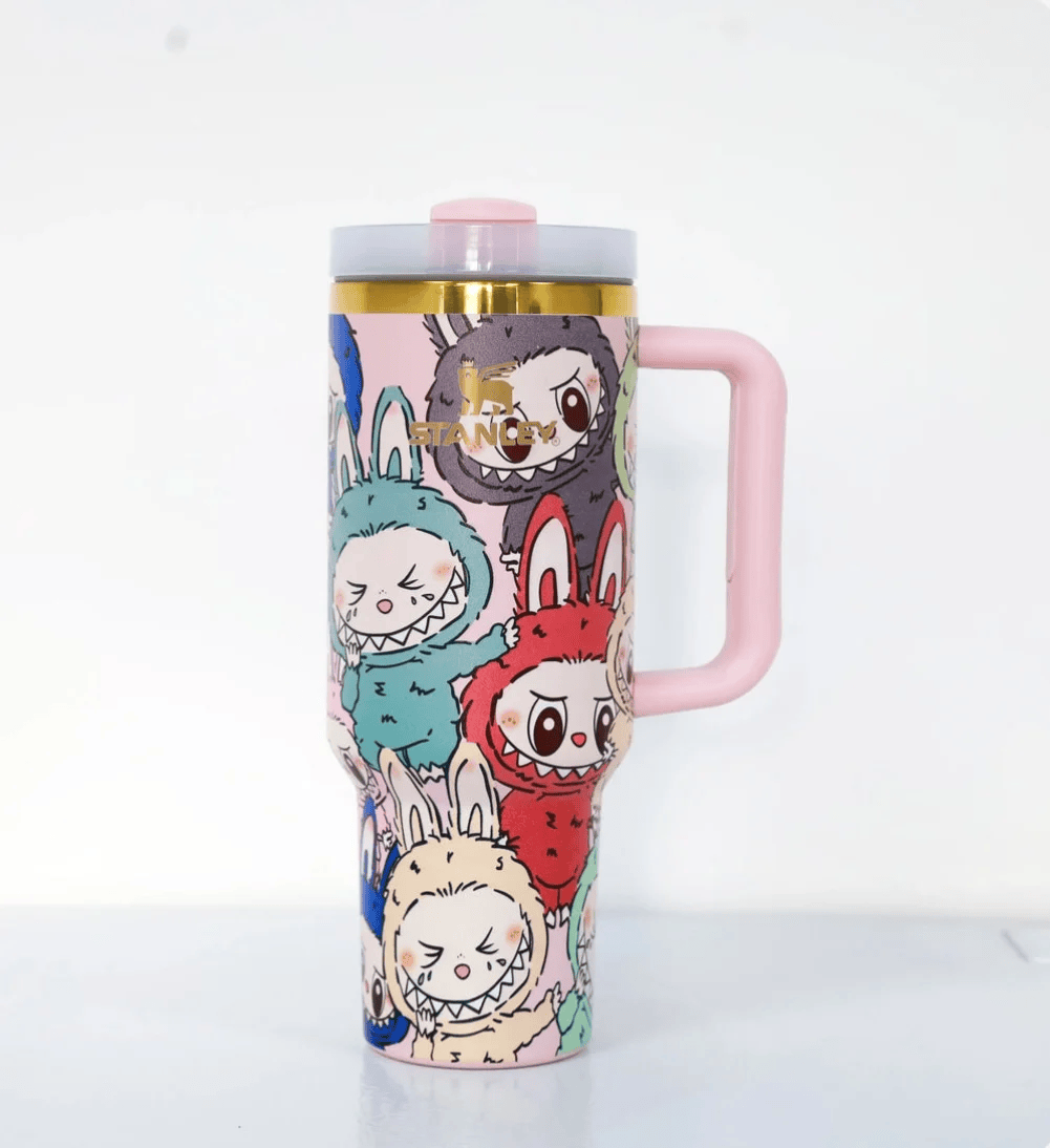 Cute Labubu Squad Tumbler