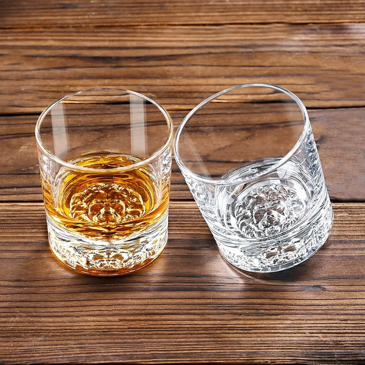 Luxury Lion Crystal Glass