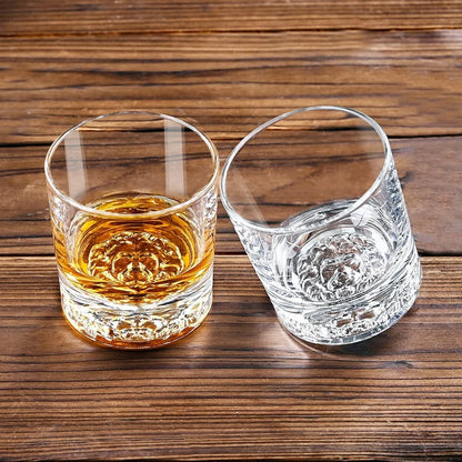 Luxury Lion Crystal Glass