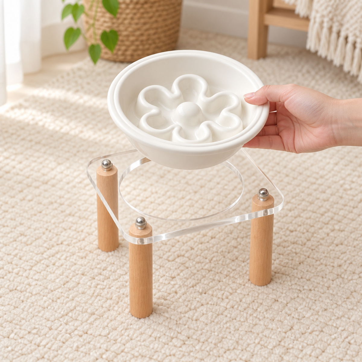 Little Bloom Pet Bowl: 05 removable bowl