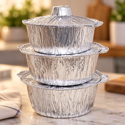 HandyServe Foil Cooking Pot
