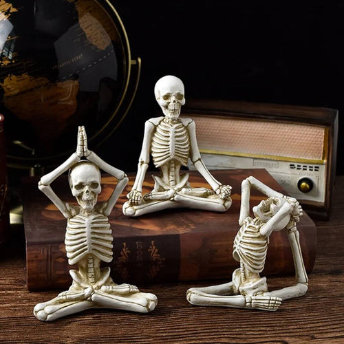 Yoga Skeletons Figures