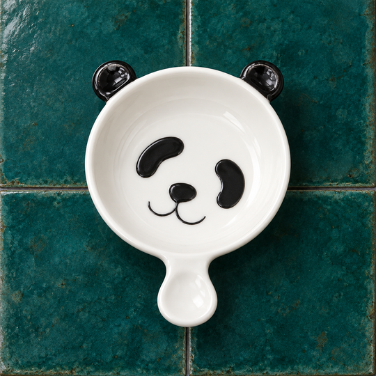 Panda Dip Bowl top view