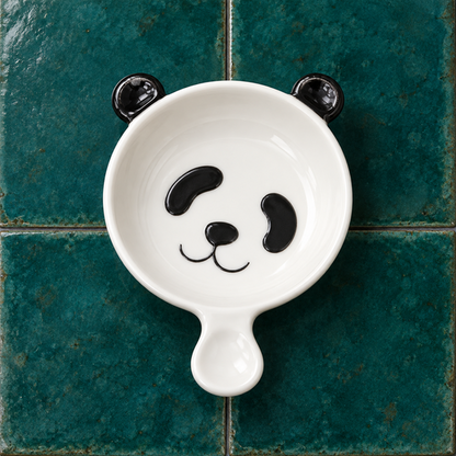 Panda Dip Bowl top view