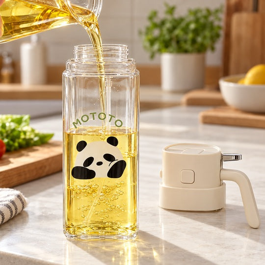 Wide-mouth oil refill