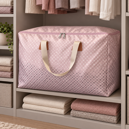 Pink Haven Carry Organizer stored in a wardrobe