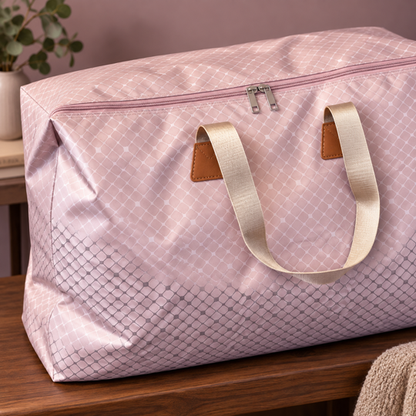 Pink Haven Carry Organizer zipper and handle detail