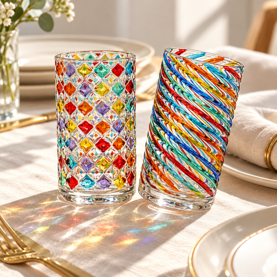 Rainbow Drinking Glass 07-table.png