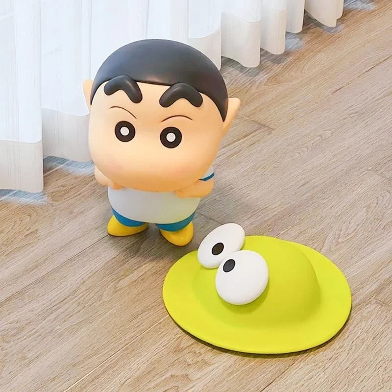 Shin-chan Frog Hat Figurine