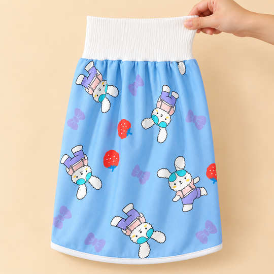 Reusable Diaper skirt elastic waistband