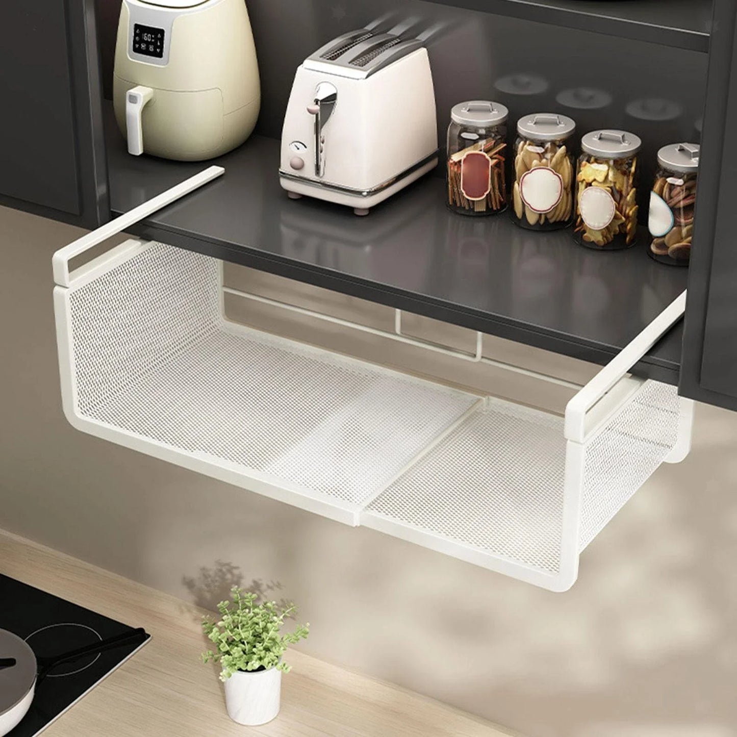 Under Cabinet Shelf Organizer