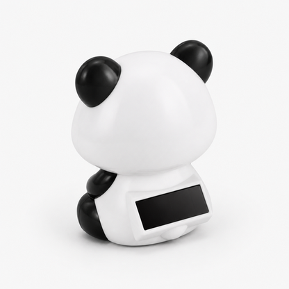 Solar Dancing Panda Toy rear solar panel