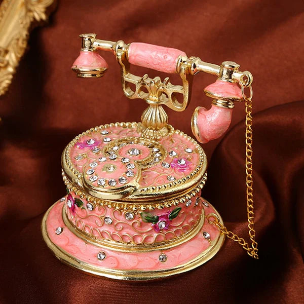 Vintage Telephone Jewellery Box
