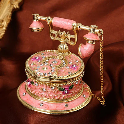 Vintage Telephone Jewellery Box