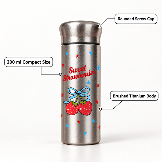 Titanium Travel Mini Bottle feature overview