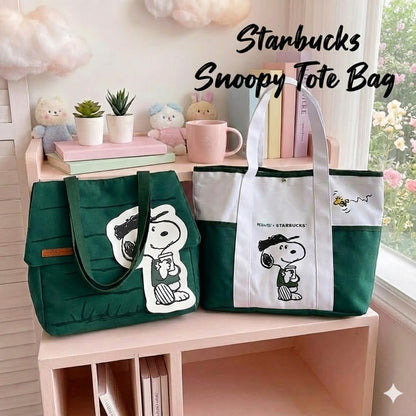 Starbucks Snoopy Tote Bag