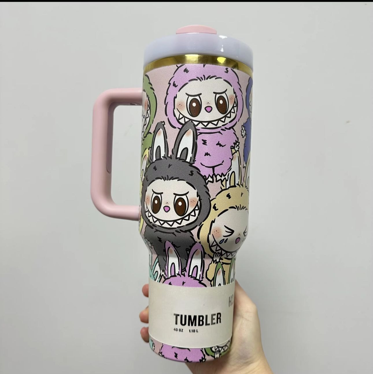 Cute Labubu Squad Tumbler