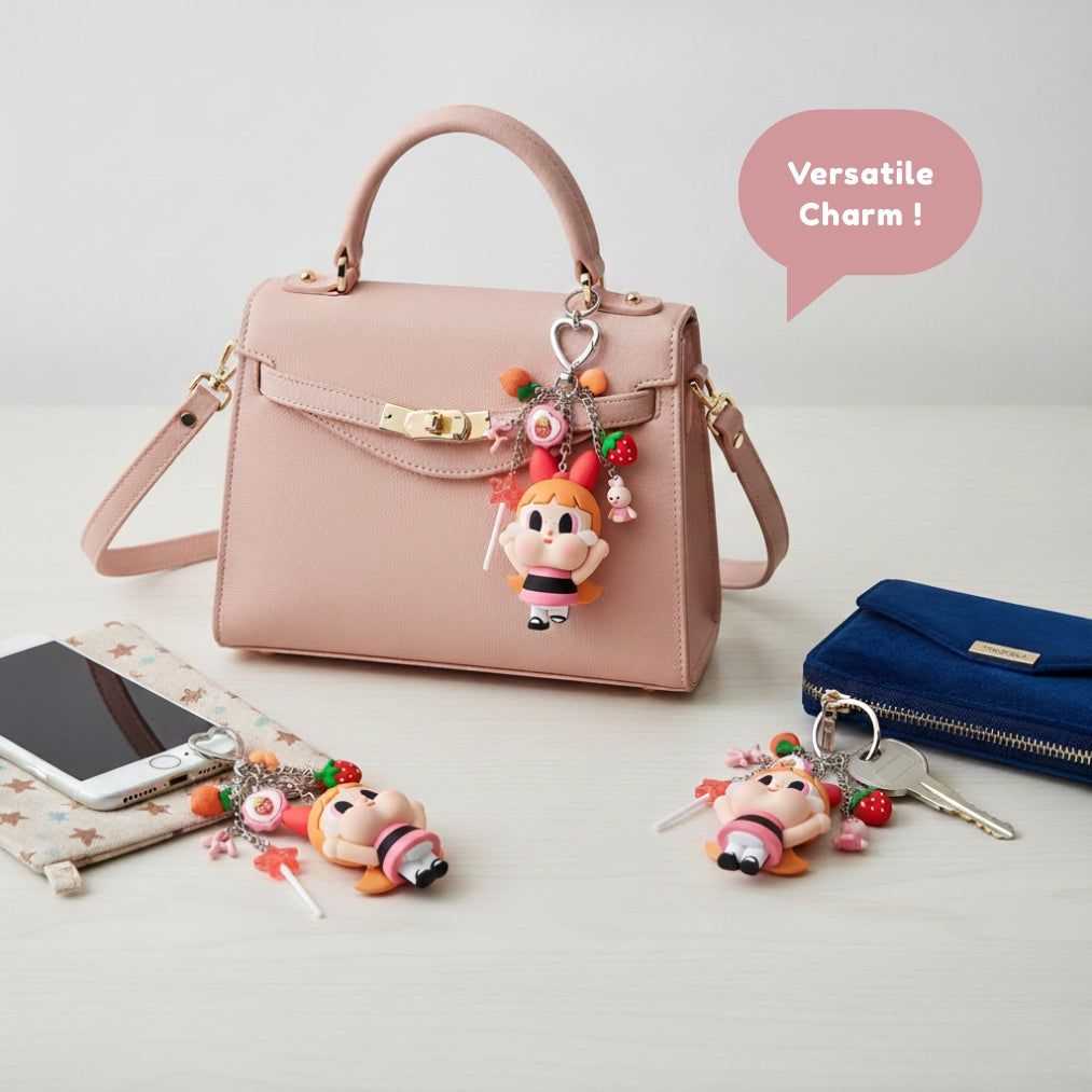 Powerpuff Girls Keychain