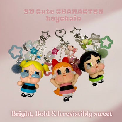 Powerpuff Girls Keychain