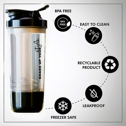 Premium Protein Shaker Bottle (750ML)