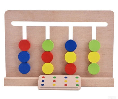 Wooden Four Color Game For kids