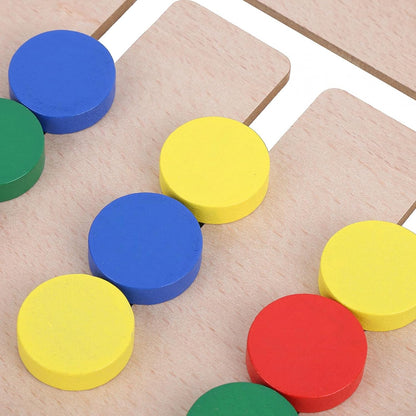 Wooden Four Color Game For kids