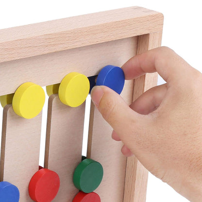 Wooden Four Color Game For kids